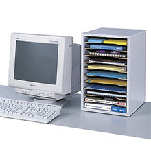 Load image into Gallery viewer, 9419 Vertical Desk Top Sorter - 11 Compartment
