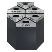 Load image into Gallery viewer, 9550 Trifecta® Waste Receptacles 15 - 21 Gallon
