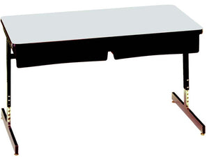 7950 Series Adjustable TWO-STUDENT Desk