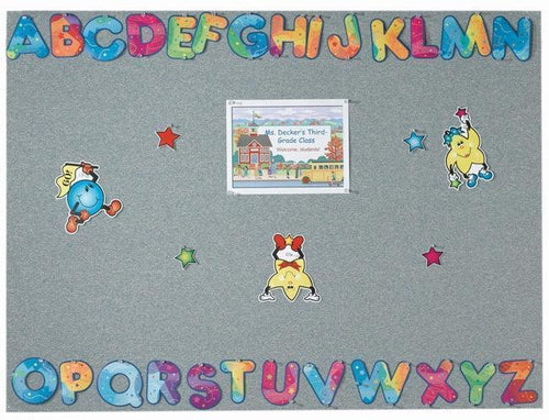 SF1824 - Frameless Square Designer Fabric Bulletin Boards 5 Sizes by Aarco