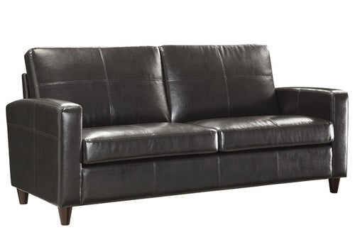 SL2813 Eco Leather Sofa with Espresso Finish Legs