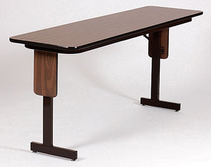 SPA1860PX Adjustable Height Deluxe Folding Seminar Tables, Panel Leg