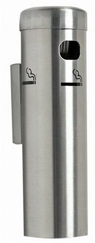 Attractive Cigarette Receptacles, Wall Mounted by Aarco