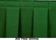 Load image into Gallery viewer, SS16 Pleated Stage Skirting for 16&quot; High Stage
