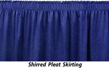 Load image into Gallery viewer, SS24  Pleated Stage Skirting for 24&quot; High Stage
