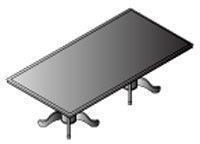 TOW-35Q - Townsend Series Queen Anne 6' Conference Table by Office Star