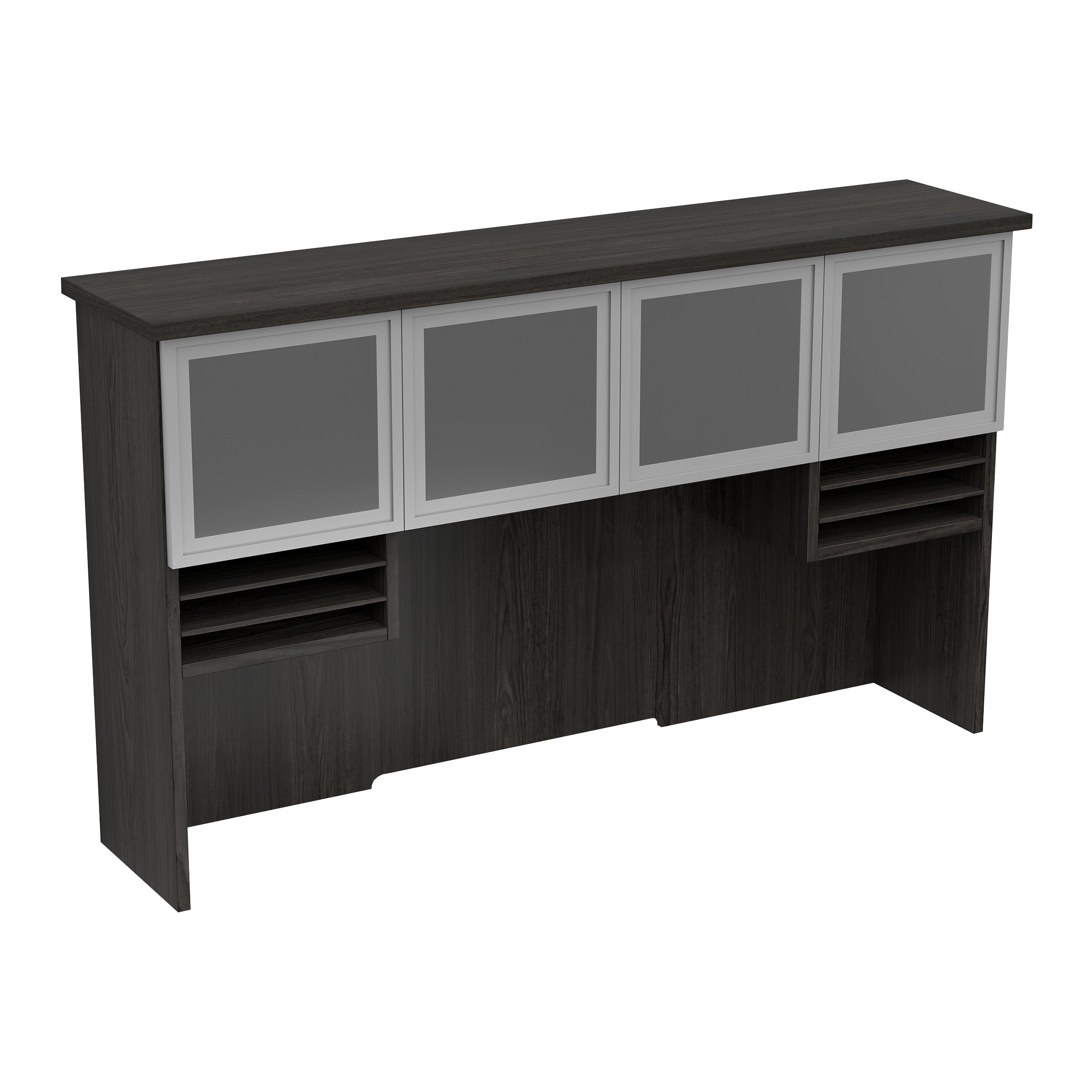 TUX-42 - Tuxedo Series Hutch with Glass Doors, by OSP