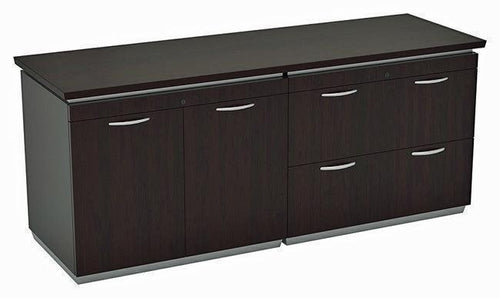 TUX-TYP205 - Tuxedo Series Storage/Lateral File Combo Credenza by OSP