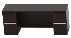 VL-615N  Verde Double Pedestal Desk /Credenza, 72" W