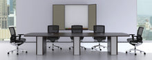 Load image into Gallery viewer, VL-741 Verde Boat shape 12&#39; Conference Table

