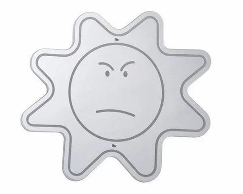 WB0039 - Angry Face Mirror by Whitney Bros