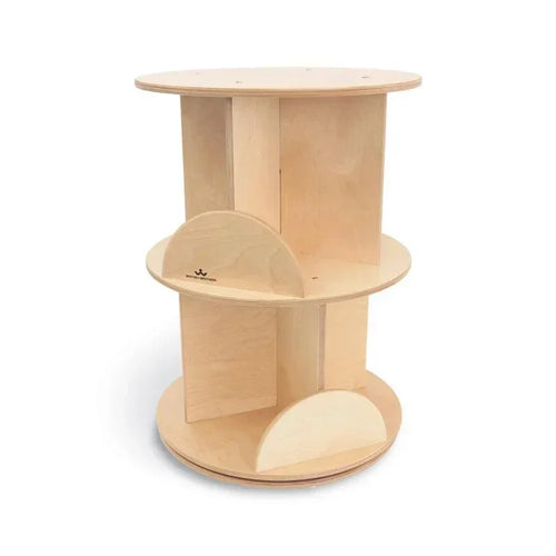 WB0502 - Two Shelf Book Carousel by Whitney Bros