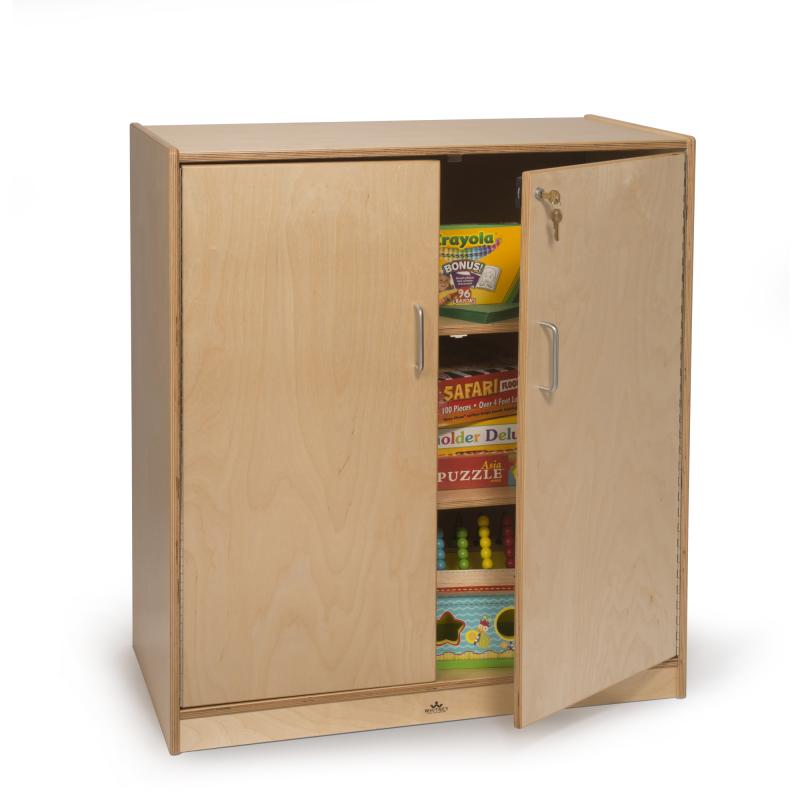 WB1414 - Lockable Supply Cabinet by Whitney Bros