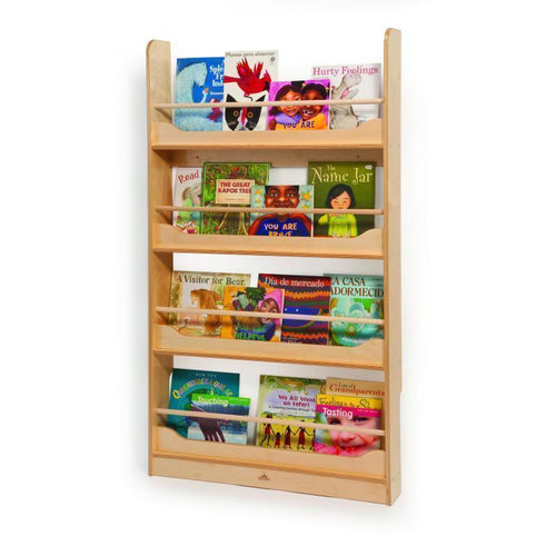 WB2113 - Wall Mount Book Shelf by Whitney Bros