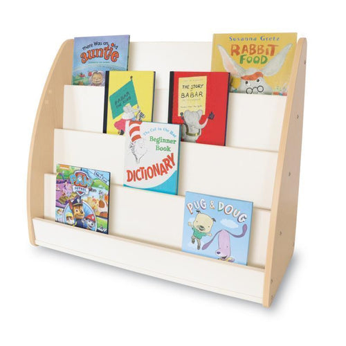 WB4436 - Melamine NewWave Book Display by Whitney Bros