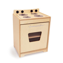Load image into Gallery viewer, WB6420N - Contemporary Play Stove Natural by Whitney Bros
