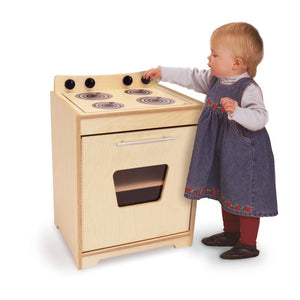 WB6420N - Contemporary Play Stove Natural by Whitney Bros