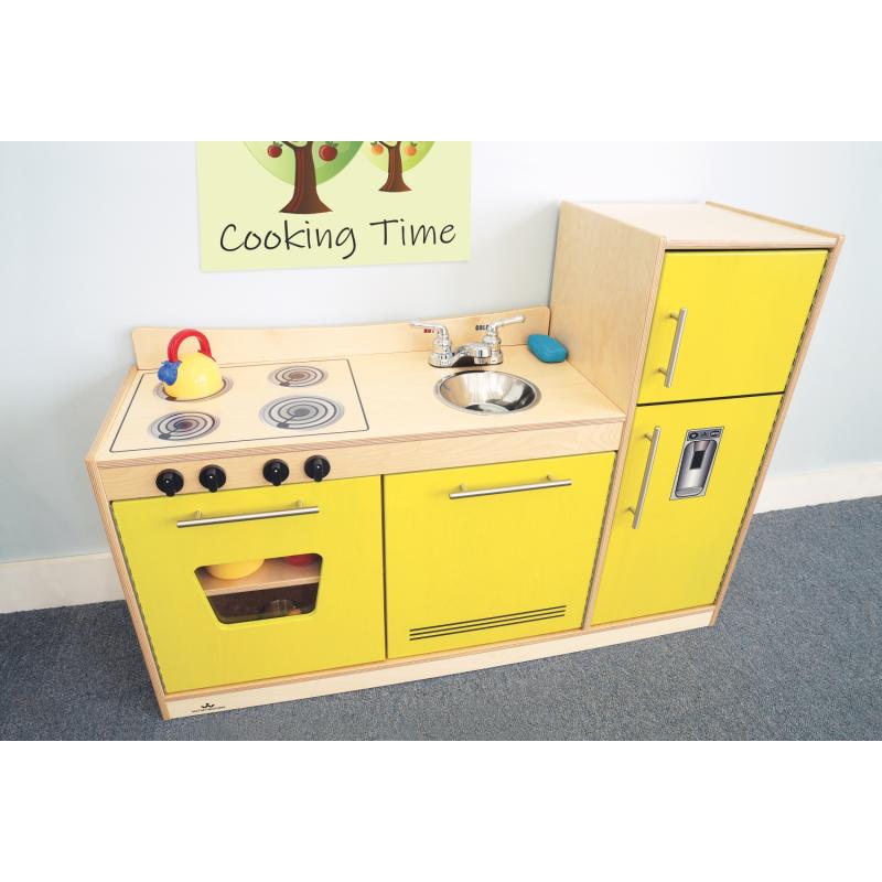 WB6475 - Contemporary Play Kitchen Combo by Whitney Bros