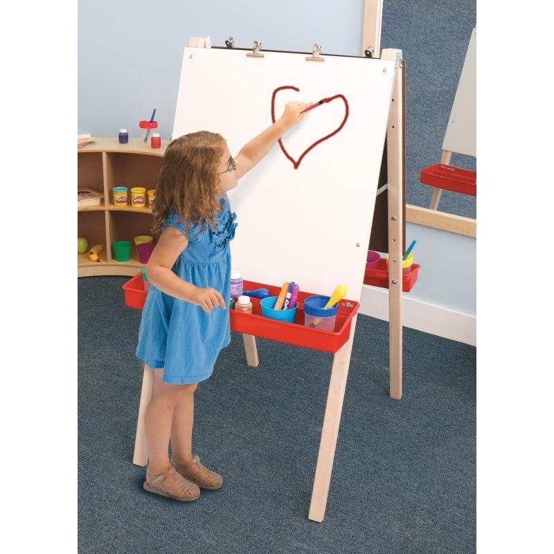 WB6800 - Wood Double Sided Easel by Whitney Bros