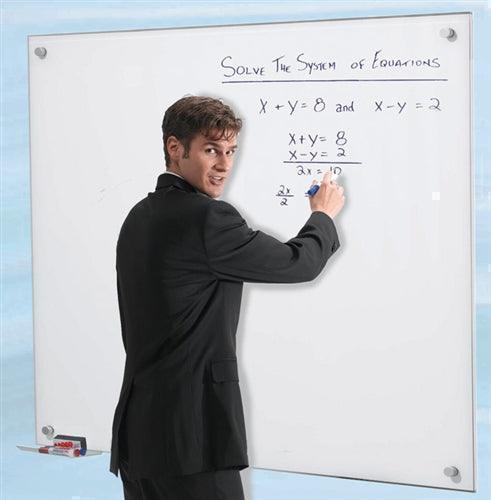 6WGB1824 - High Performance Pure Glass Markerboards by Aarco