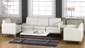 WST-W Wall Street Occasional Tables, White Tops